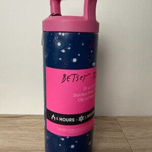 Betsey Johnson 20oz Insulated Stainless Steel Tumbler Double Wall Water Bottle